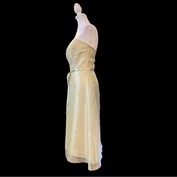 After Six Strapless Bridesmaid Dress Size 6 Fits XS - Picture 5 of 7